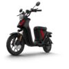 NIU U1 / UPro SnorScooter in de Sportieve Zwarte kleur met Rode striping 25km uitvoering