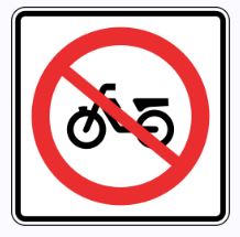 Benzine brommer en scooters verboden