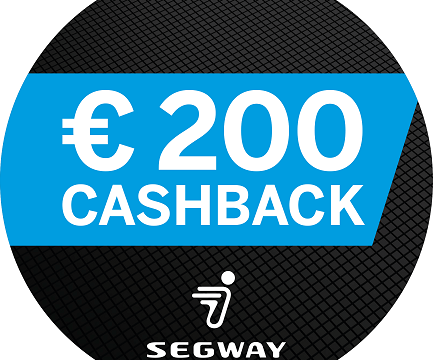 € 200,- CashBack bij Segway