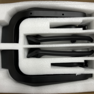 Mooie matzwarte achterbrug kit voor de NIU NQi en N1S