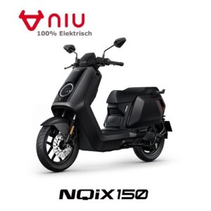 De nieuwe NIU NQiX in mat zwart